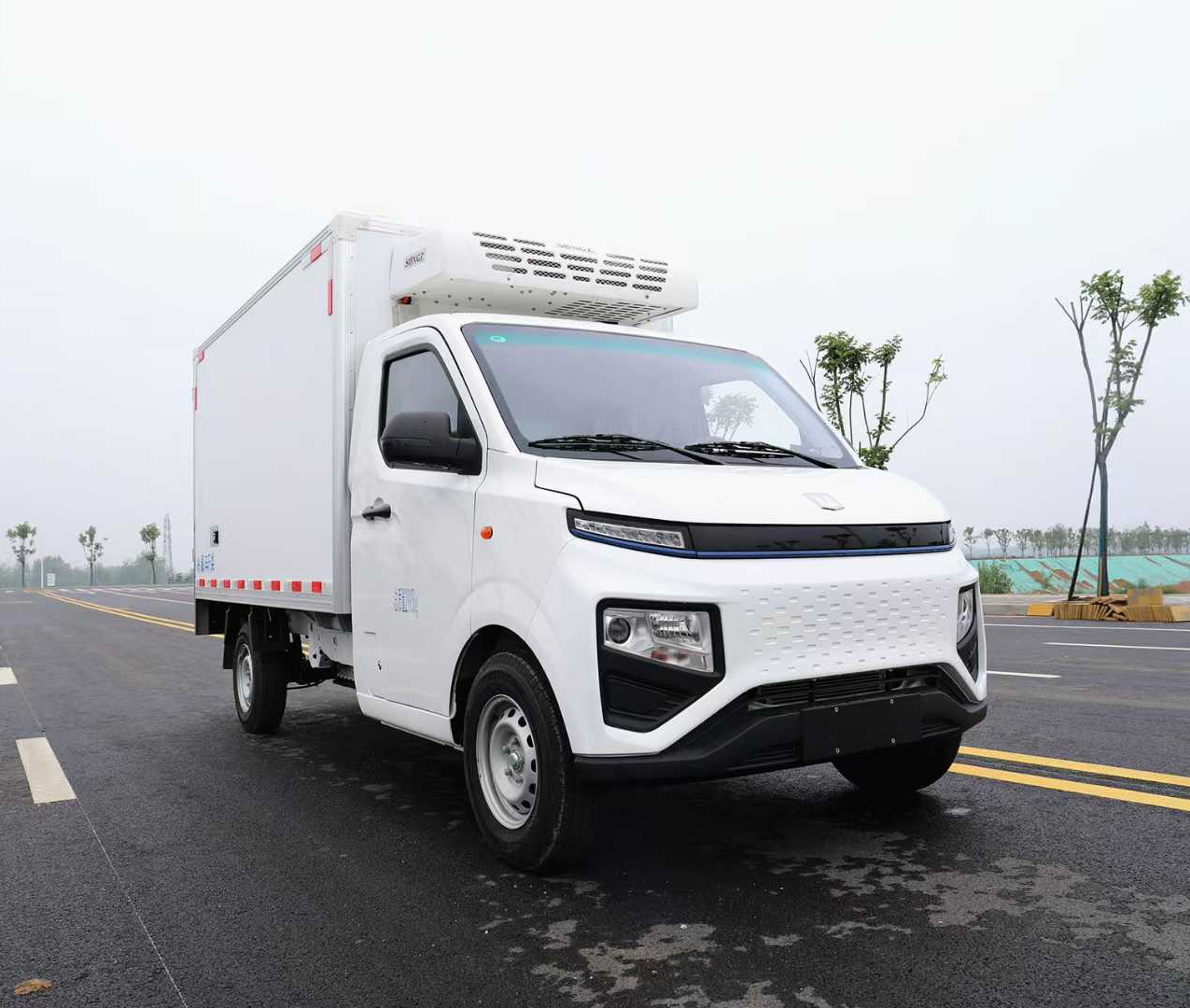 吉利?F1E 純電動箱式冷藏運輸車F類