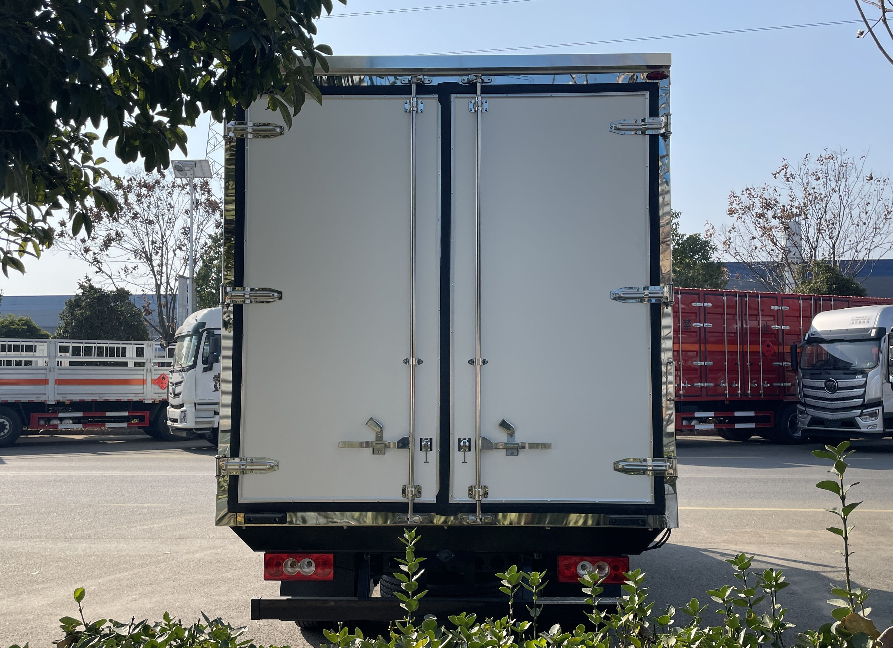 福田歐馬可4米冷藏車(chē)圖片5